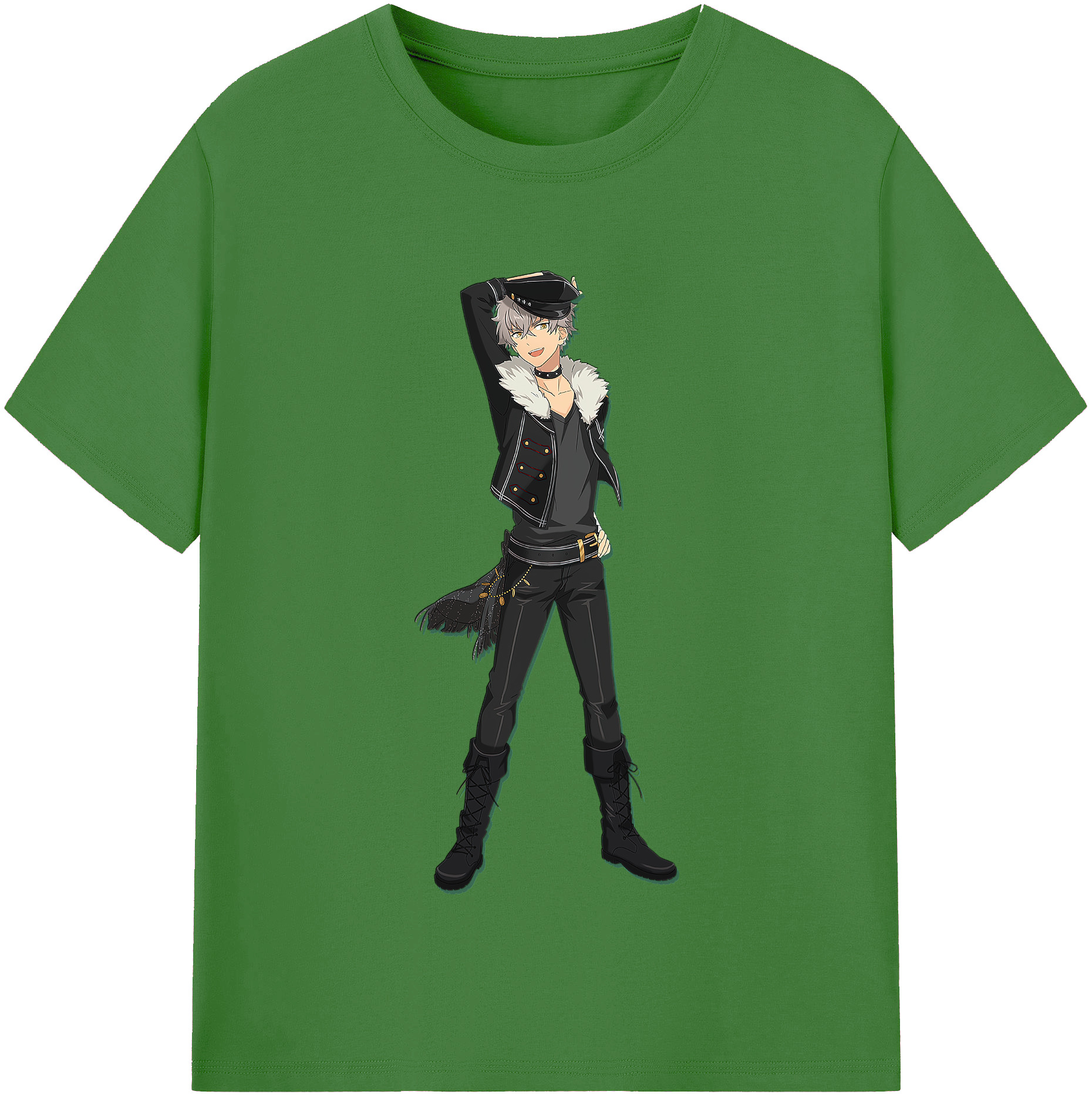 （画像用） あんさんぶるスターズ! Ensemble Stars レディースカジュアルプリントTシャツ（綿100％）